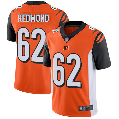Cincinnati Bengals Limited Orange Men Alex Redmond Alternate Jersey NFL Footballl 62 Vapor Untouchable